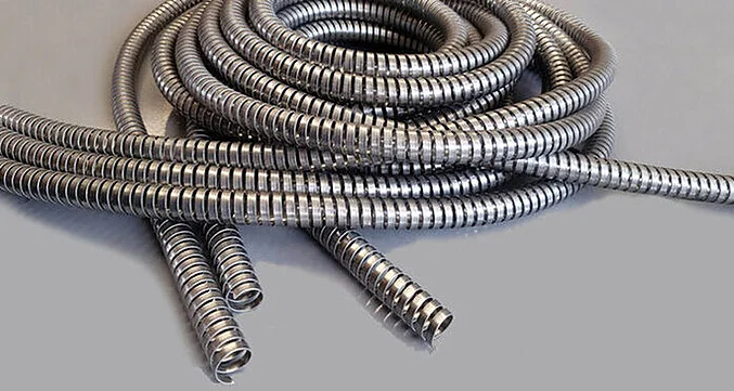 spirale di protezione metallica