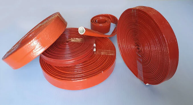 Calza vetro in silicone rosso